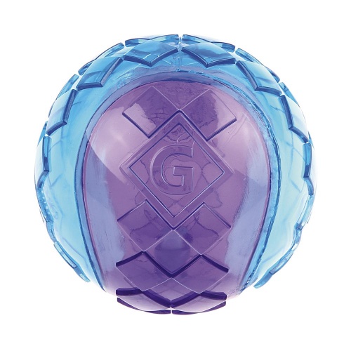 Игрушка для собак Мяч с пищалкой 10 см (GiGwi)